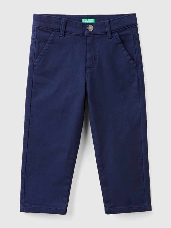 Pantalón de algodón elástico Niño