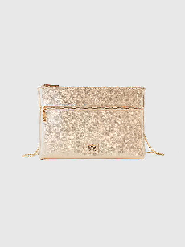 Bolso plano con bandolera Mujer