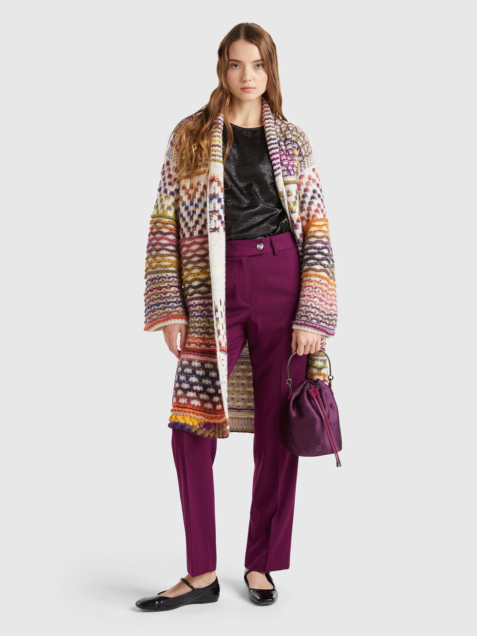 L/S CARDIGAN Mujer image number null