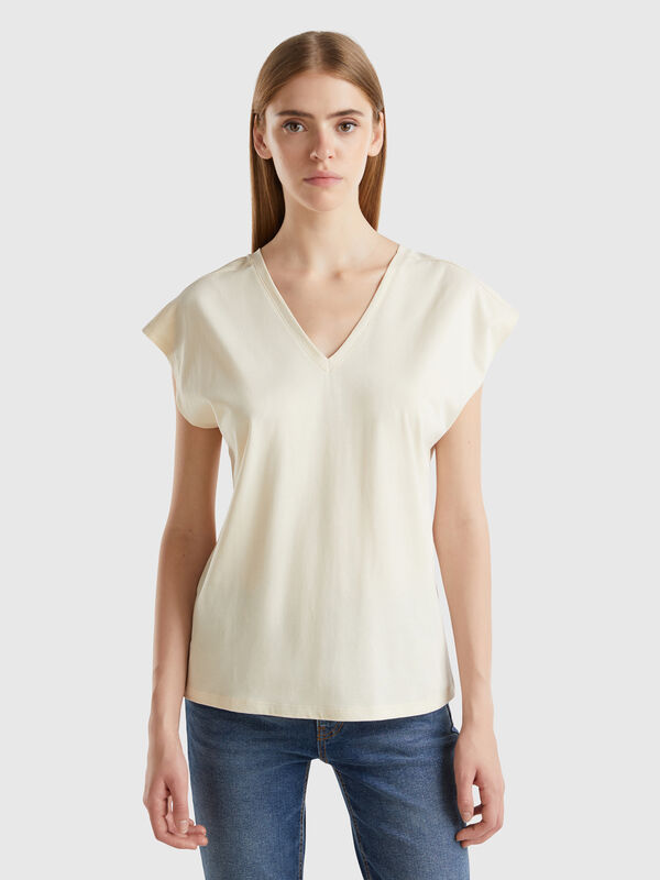 Camiseta con manga kimono Mujer