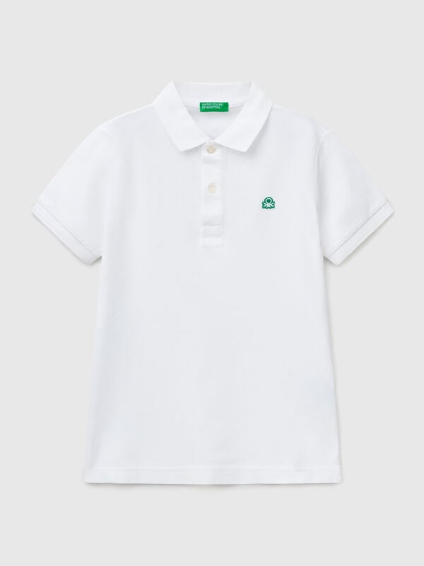 Polo slim fit de algodón puro Niño