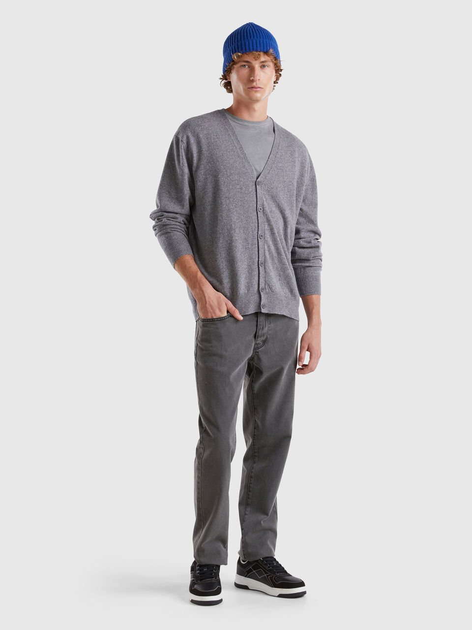 L/S CARDIGAN Hombre image number null