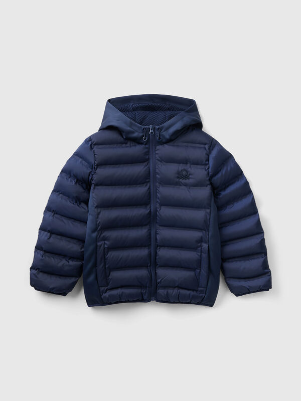 Cazadora con detalles de neopreno Niño