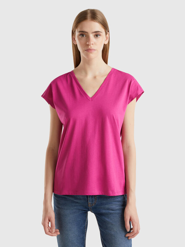 Camiseta con manga kimono Mujer