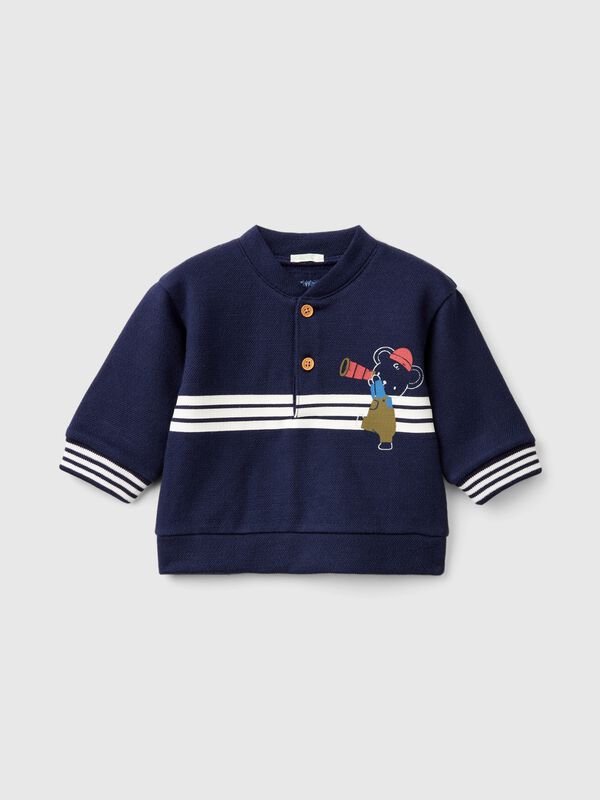 Sudadera con estampado de animalito Recién nacidos