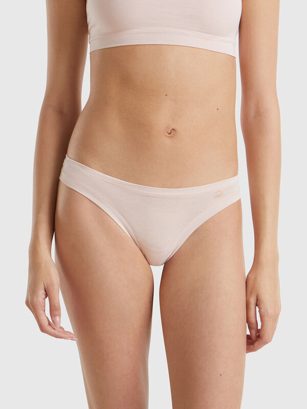 Braguita brasileña de algodón orgánico super stretch Mujer