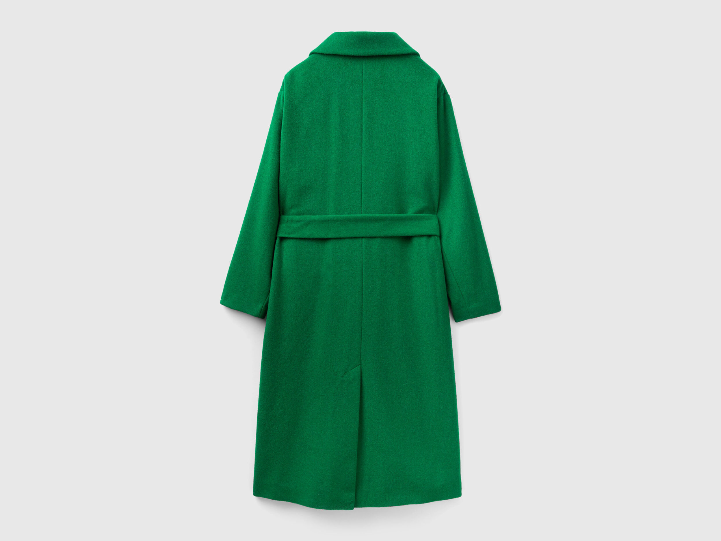 Abrigo largo verde deals
