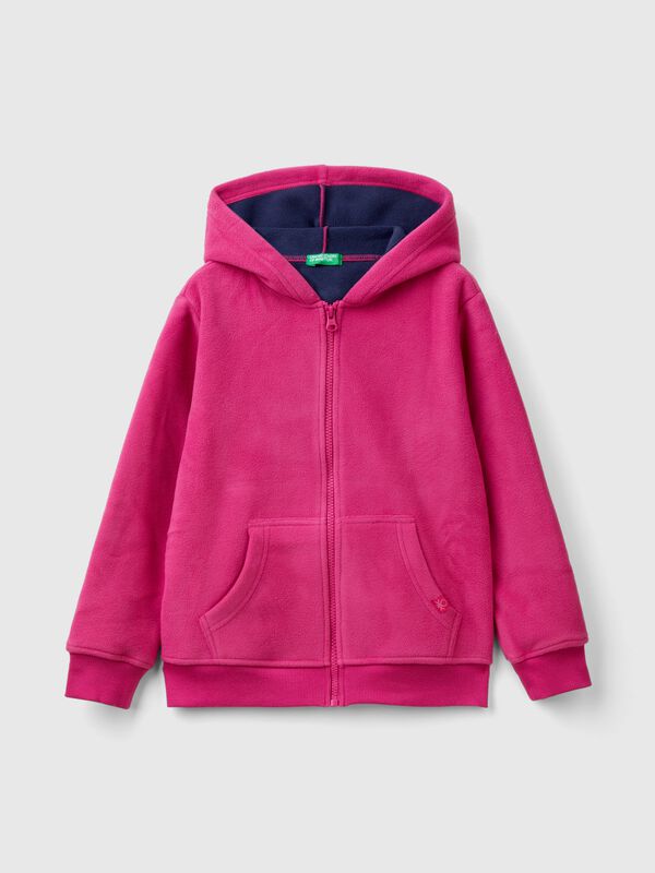 Sudadera polar con capucha Niño