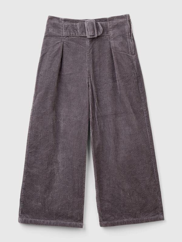 Pantalón de pana wide fit Niña