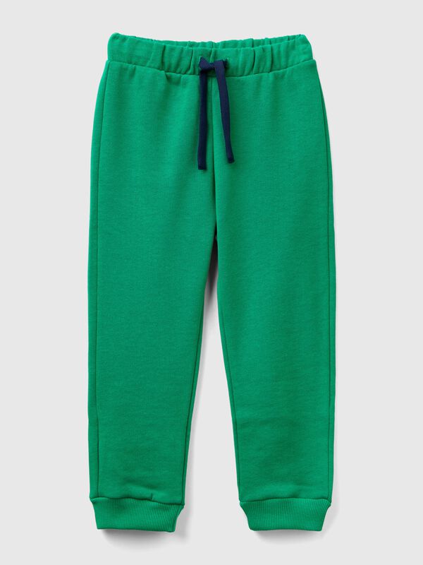 Pantalón de algodón con logotipo Niño
