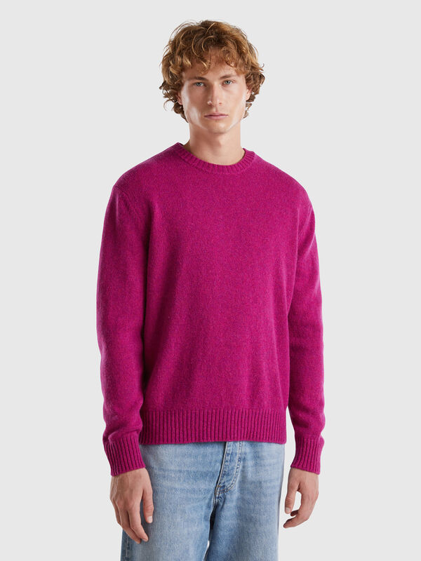 Jersey de lana Shetland Hombre