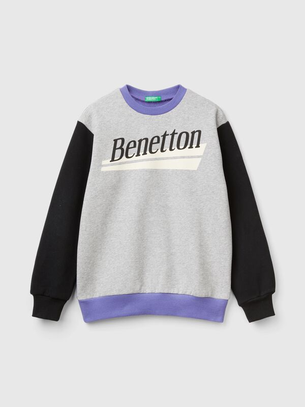 Sudadera cálida con logotipo Niño