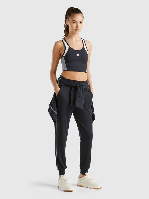 Pantalón fluido elástico Mujer