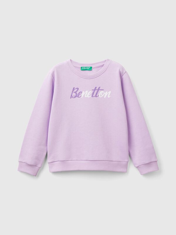 Sudadera de 100 % algodón orgánico con logotipo Niña