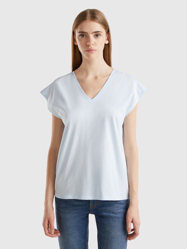 Camiseta con manga kimono Mujer