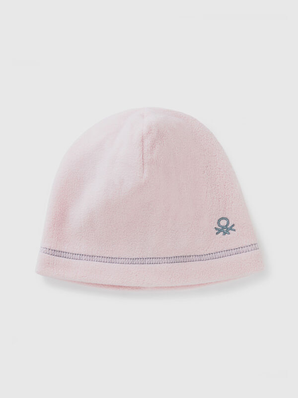 Gorro de lana con logo Niño
