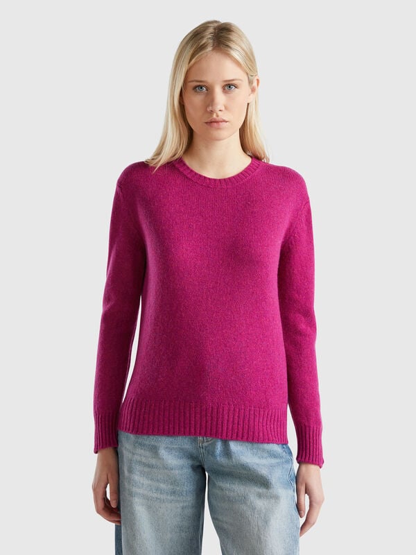 Jersey de pura lana Shetland Mujer
