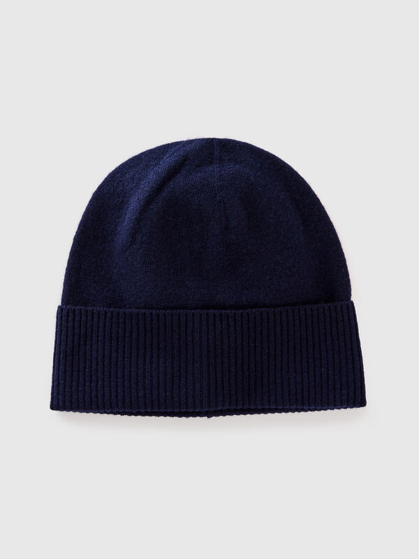 Gorro de pura lana merina Mujer