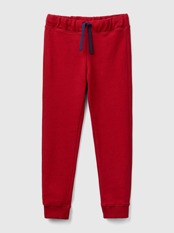 Pantalón de felpa de 100 % algodón Niño