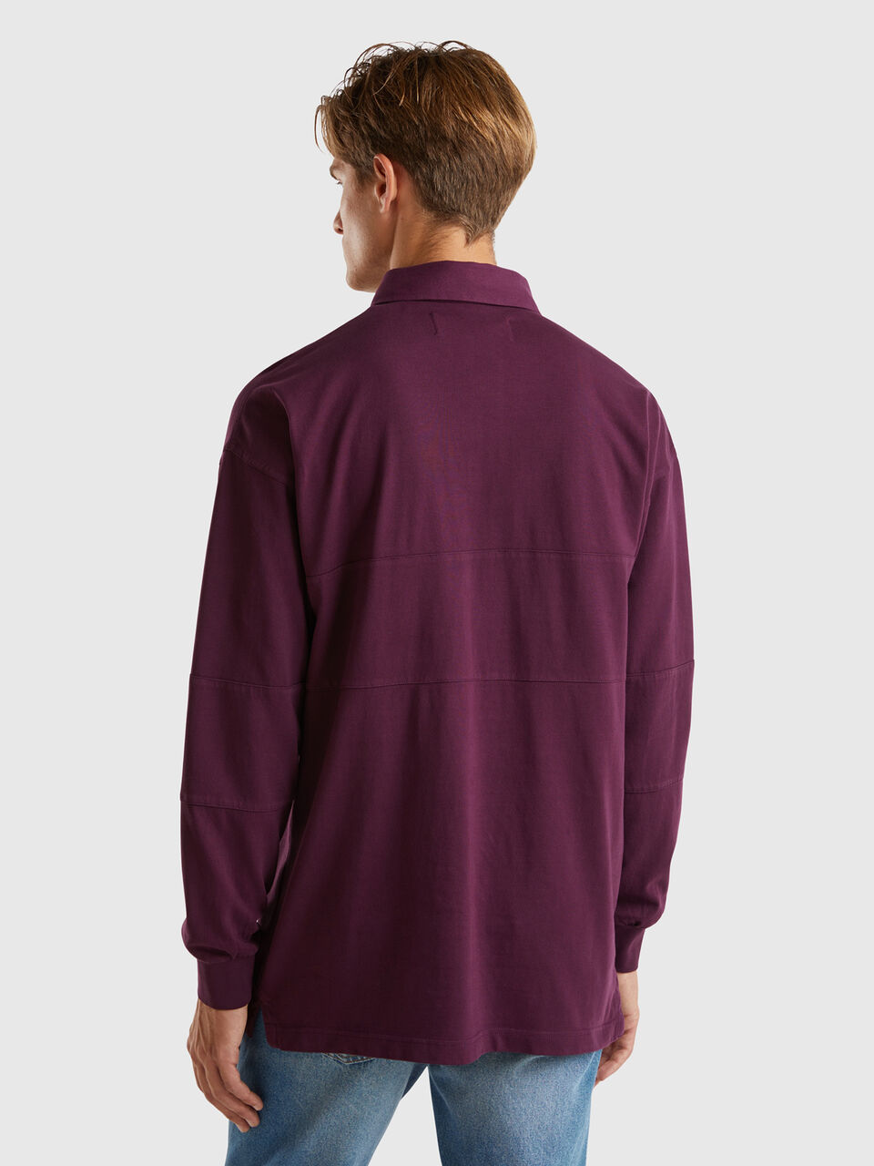 L/S POLO SHIRT Hombre image number null