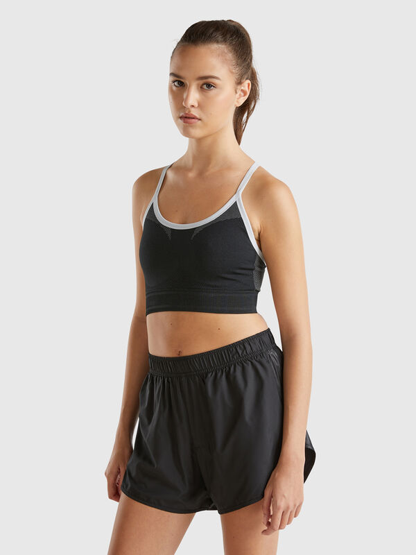 Top bra deportivo sin costuras Mujer