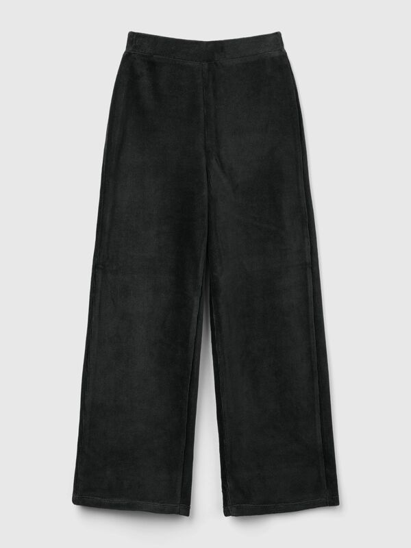 Pantalón amplio de chenilla Niña