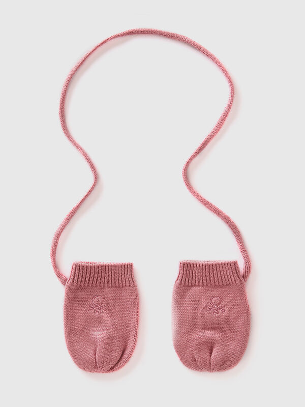 Manoplas de viscosa mixta Recién nacidos