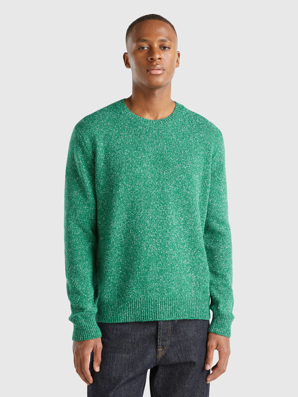 Jersey en mezcla de lana y seda Jersey en mezcla de lana y seda Hombre