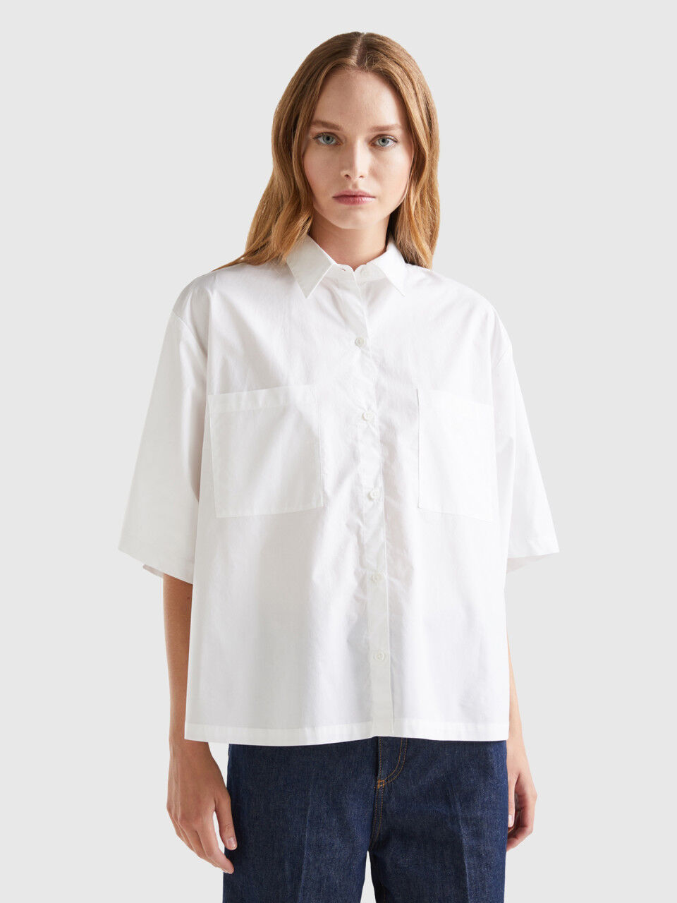 Benetton camisas mujer clearance