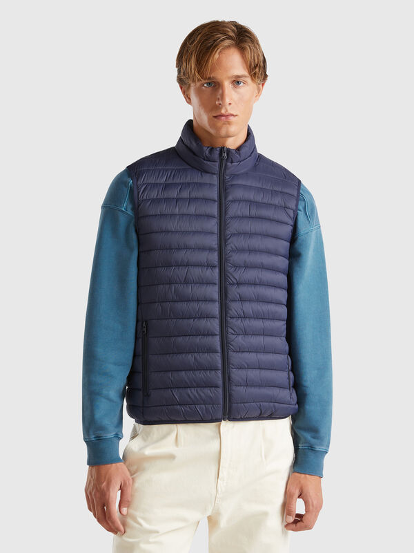 Chaleco acolchado con guata reciclada Hombre