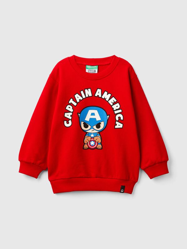 Sudadera ©Marvel roja del Capitán América Niño