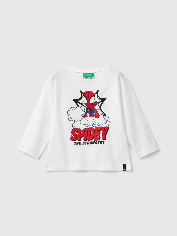 Camiseta blanca ©Marvel de Spiderman Niño