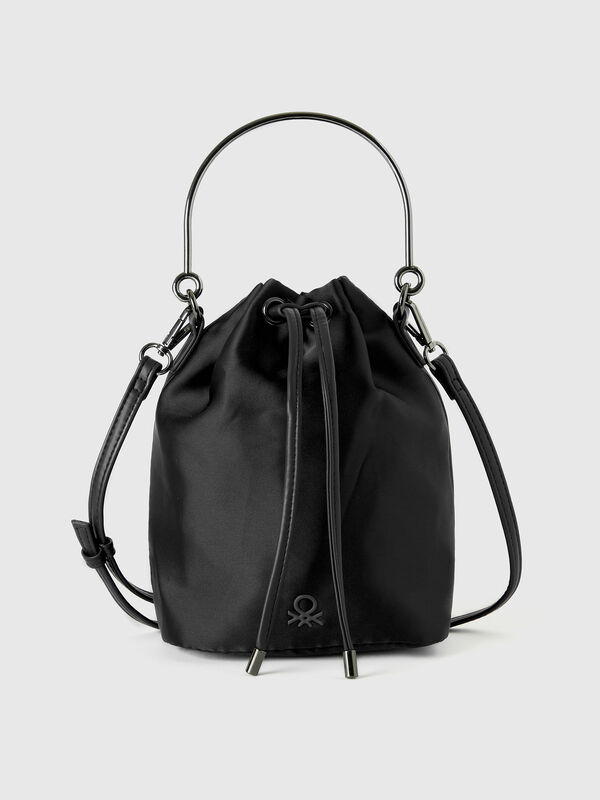 Bolso tipo saco de tejido reciclado Mujer