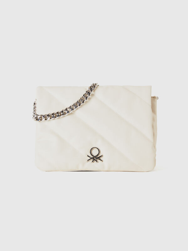 Bolso mediano con bandolera de cadena Mujer