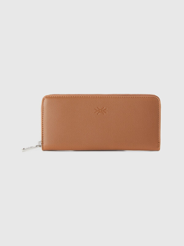 Cartera grande con cremallera Mujer
