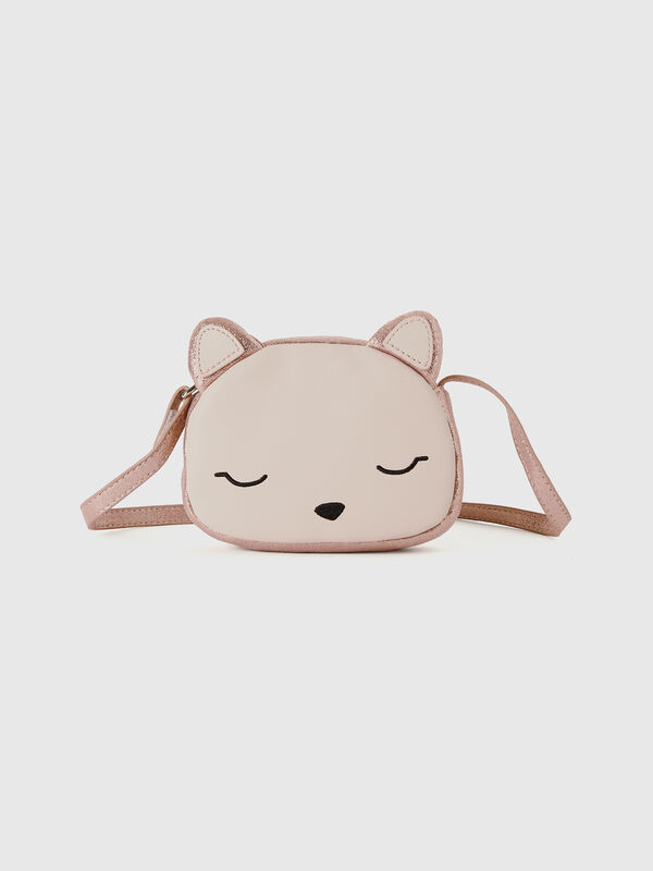 Bolso en forma de gato con bandolera Niña