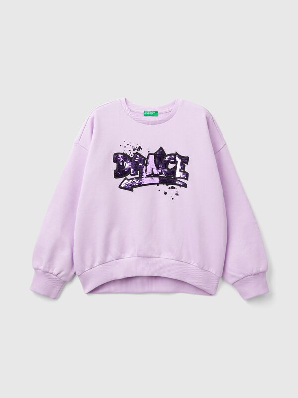 Sudadera con lentejuelas Niña