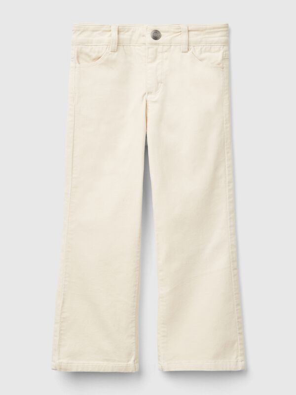 Pantalón de terciopelo evasé Niña
