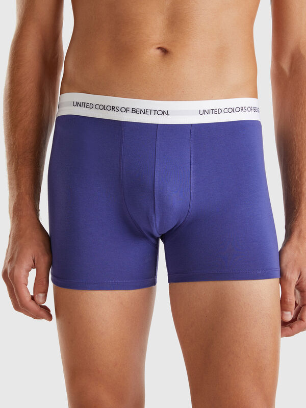 Bóxer de algodón orgánico elástico Hombre