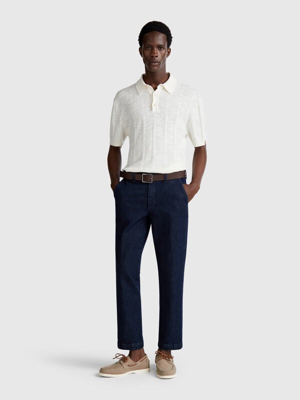 Vaqueros chinos slim fit Hombre