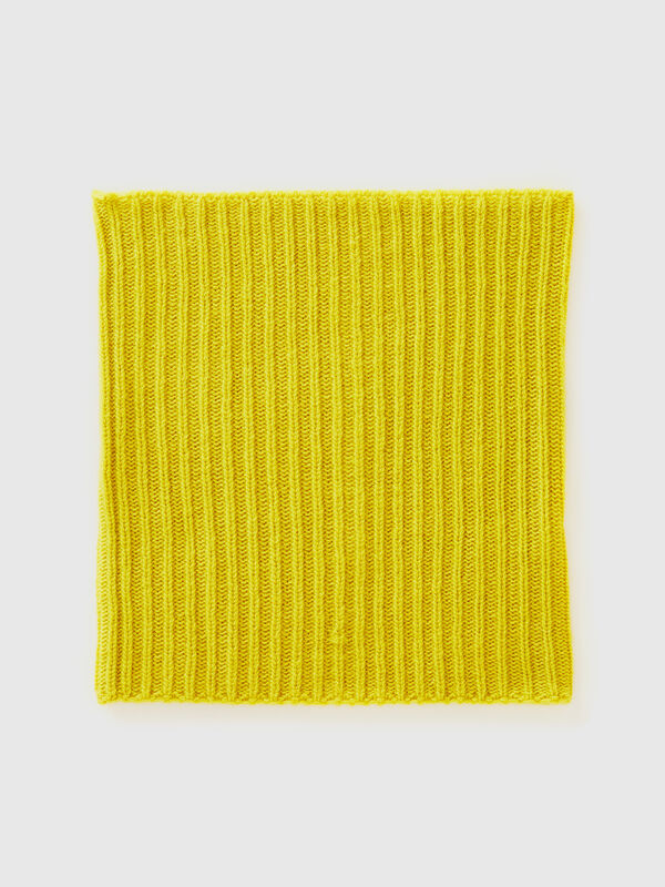 Cuello de lana mixta Mujer