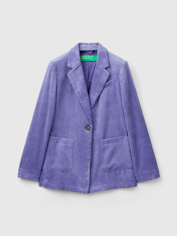 Blazer de pana fina Mujer