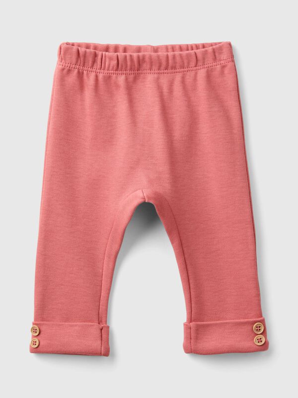 Leggings de algodón orgánico Recién nacidos