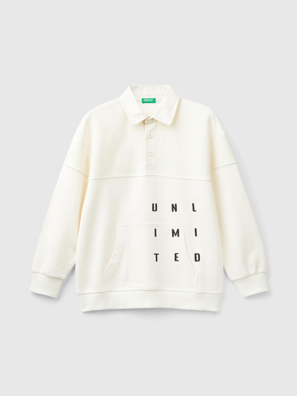 Sudadera con cuello clásico Niño