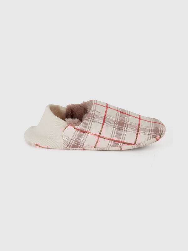 Zapatillas reversibles de pelo sintético Mujer