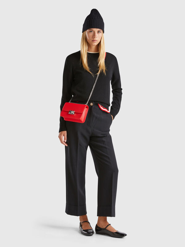 Pantalón con vuelta Mujer