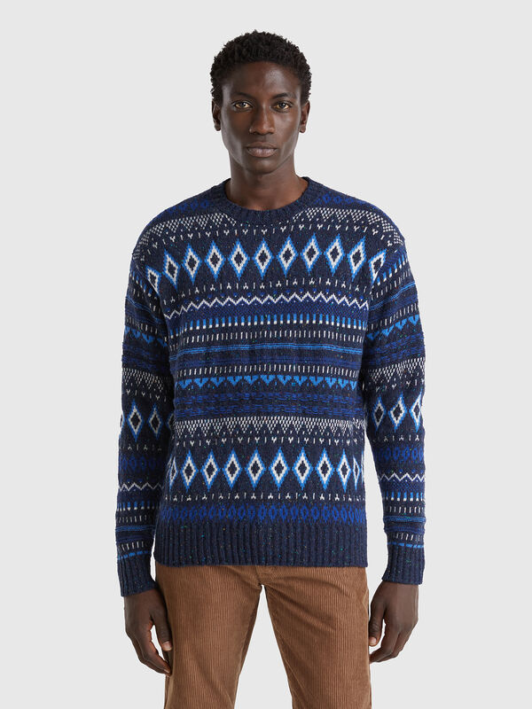 Jersey de jacquard Hombre
