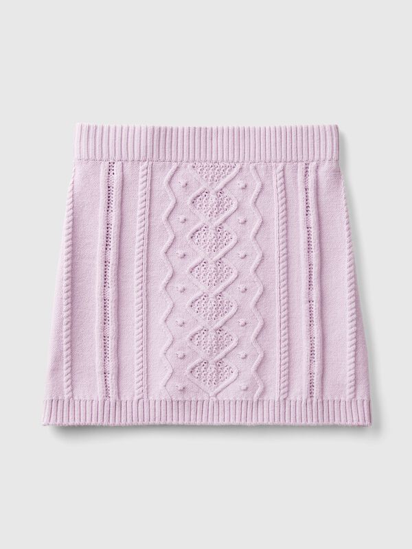 Minifalda labrada Niña