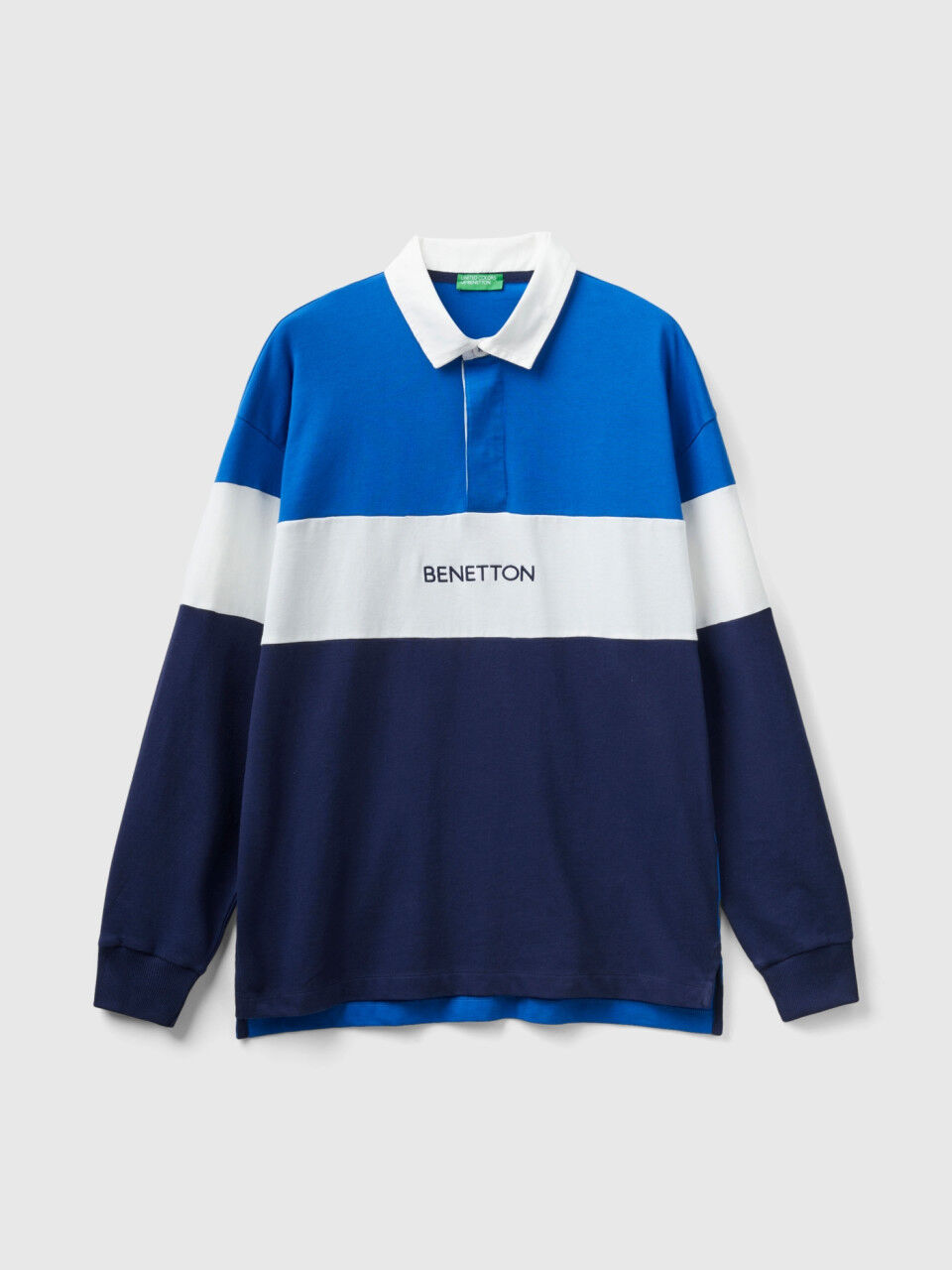 Polo manga larga mujer benetton outlet