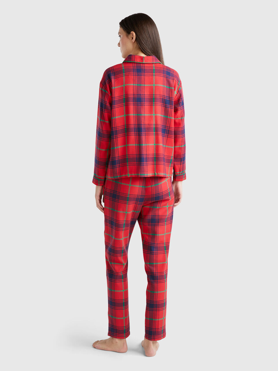 PYJAMA(JACKET+TROUSE Mujer image number null